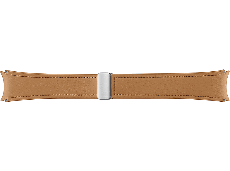 Samsung ET-SHR93SDEGEU Para Galaxy Watch6 S/M 20 mm Con Hebilla en D Cuero ecológico Marrón claro