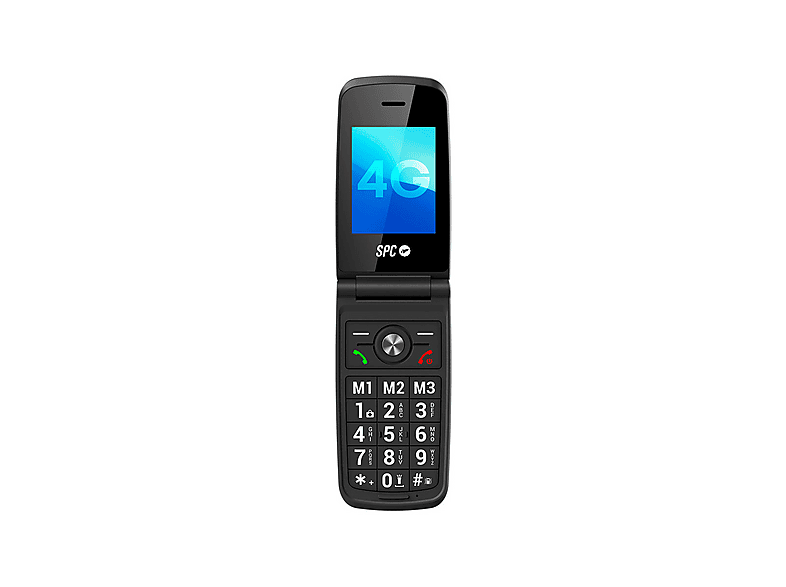 SPC TITAN 2 Negro Memoria interna 48MB + 128MB 1000 mAh Pantalla 2.4 QVGA Bluetooth