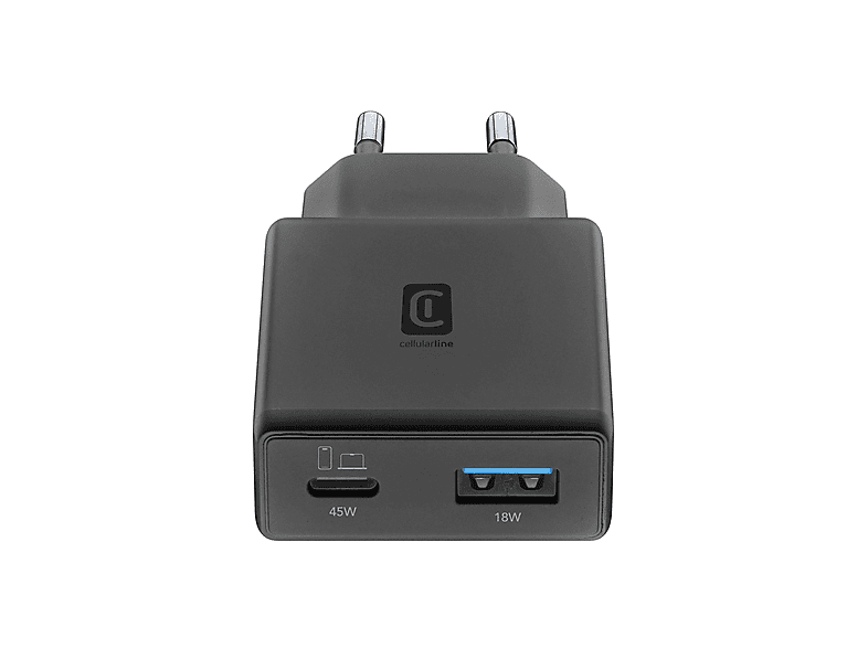 CellularLine Power Lite 45 W Universal Negro