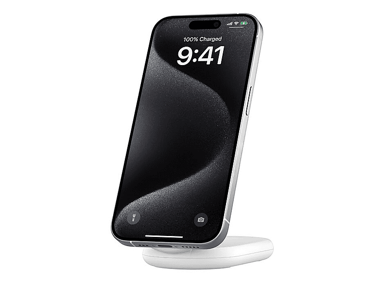 Belkin WIB007VFWH Compatibilidad con Dispositivos que funcionen Estándar Qi2 15W Blanco