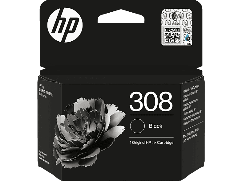 HP 308 7FP21UE 3 ml 160 páginas Negro