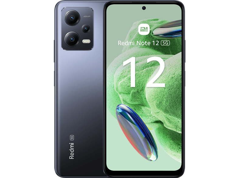 Xiaomi Redmi Note 12 5G Gris 128 GB 4 GB RAM 6.67 AMOLED FHD+ 120Hz Qualcomm Snapdragon® 4 Gen 1 - 2,2 Ghz 5000 mAh Android