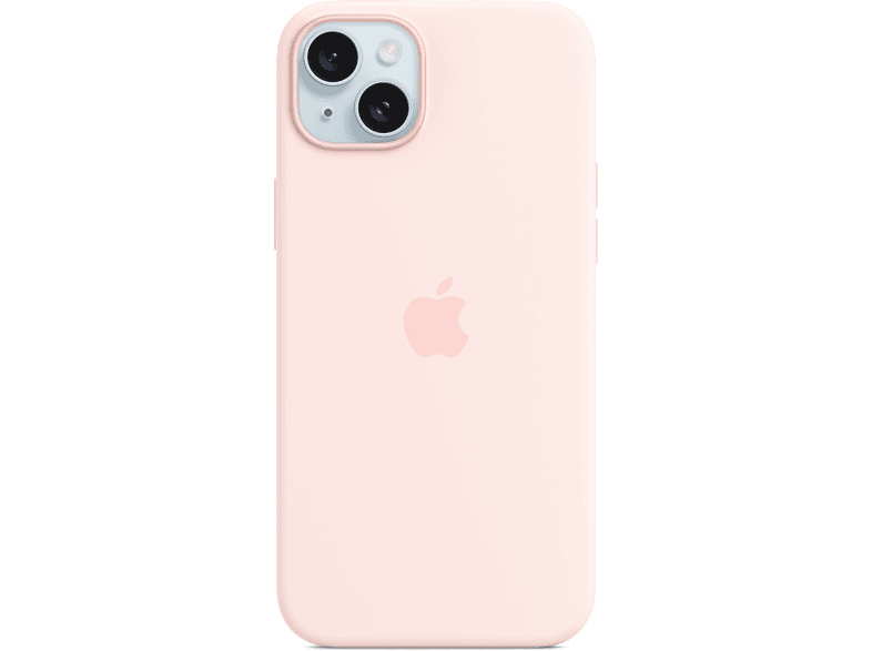 APPLE Funda de silicona con MagSafe para iPhone 15 Rosa claro