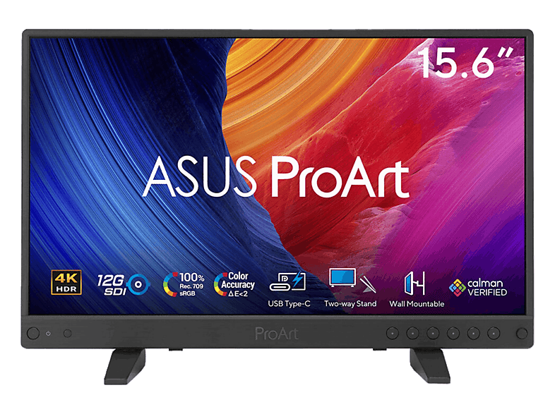 ASUS ProArt PA16USV 15.6  UHD 4K 60 Hz 5 ms GtG IPS Negro