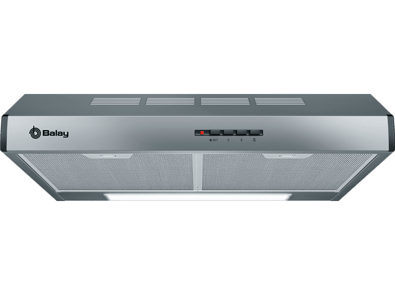 Balay 60 3BH263MX Horizontal Bajo mueble 350 m³/h Inox D
