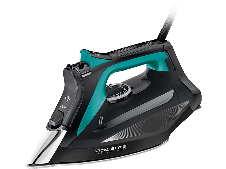 Rowenta Focus Excel DW5326D1 2700 W 200 g/min 0.3 L Microsteam 400 HD Laser Antigoteo Antical Vapor Vertical Aguamarina