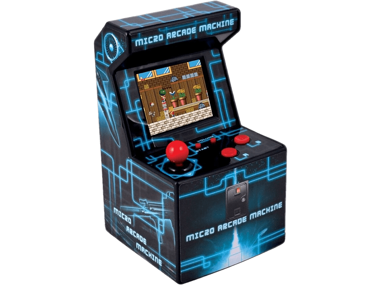 Avance. Ital Micro Arcade Machine Mini 240 juegos 16 bits Pantalla 2.5″ TFT 3x pilas AA Azul