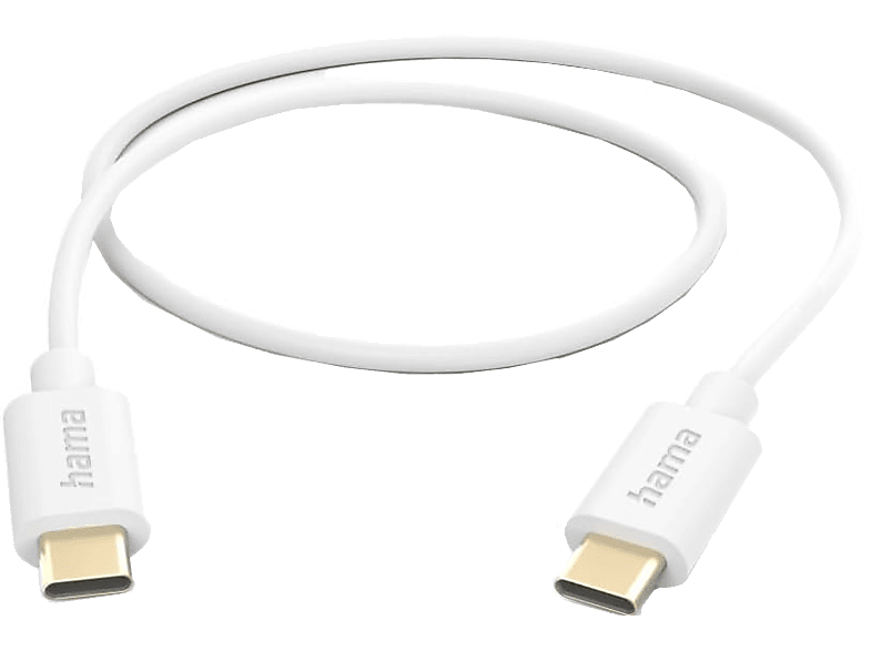 Hama 00201590 USB 2.0 USB-C 1m 480 Mbit/s Blanco