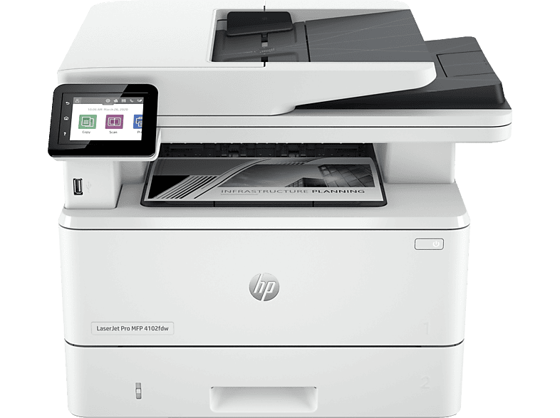 HP LaserJet Pro 4102dw 40 ppm Bluetooth Wi-Fi® Direct HP Smart  Blanco