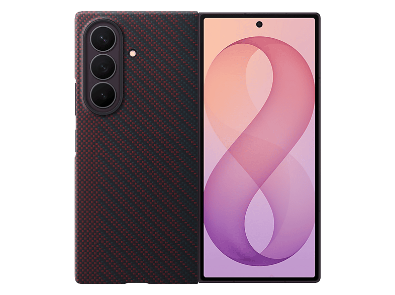 Samsung Para Galaxy Z Fold8 Ultra Carbon Magnet Violeta