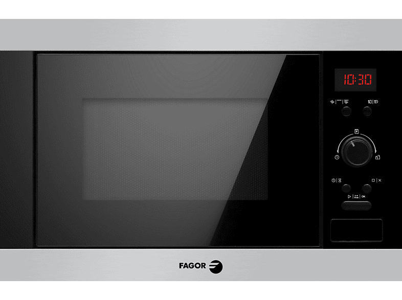 Fagor 3MWB-25BEGX 900 W 5 niveles 25 litros Comienzo Rápido Negro