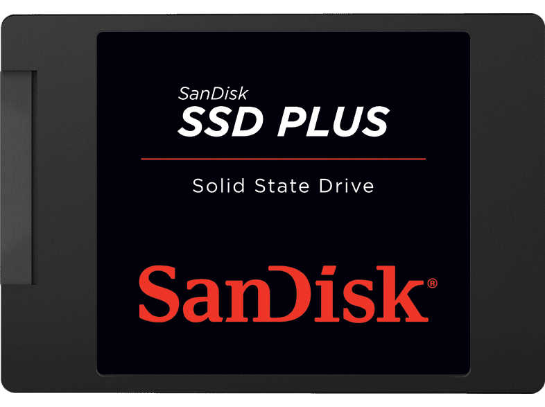 SanDisk SSD PLUS Lectura 535 MB/s Escritura 350 MB/s Sata III 2.5 Negro