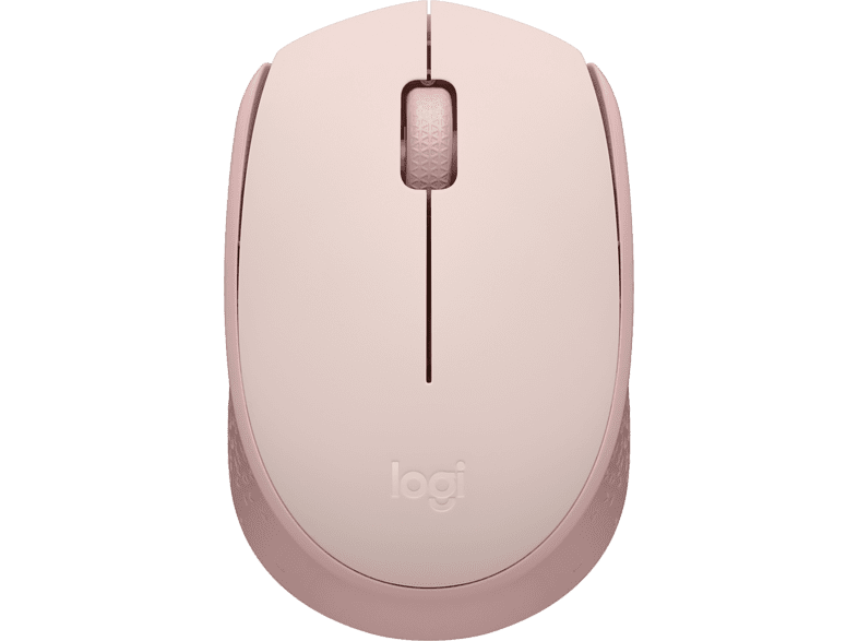 Logitech M171 1000 ppp Ambidiestro USB Rosa