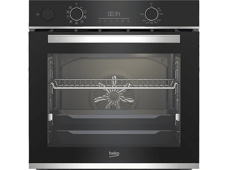 Beko BBIS13300XMSE Multifunción Catalítico 72 l 59.4 cm Función vapor Negro