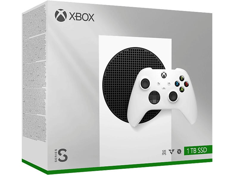 Microsoft Xbox Series S 1 TB SSD 1 Mando Blanco