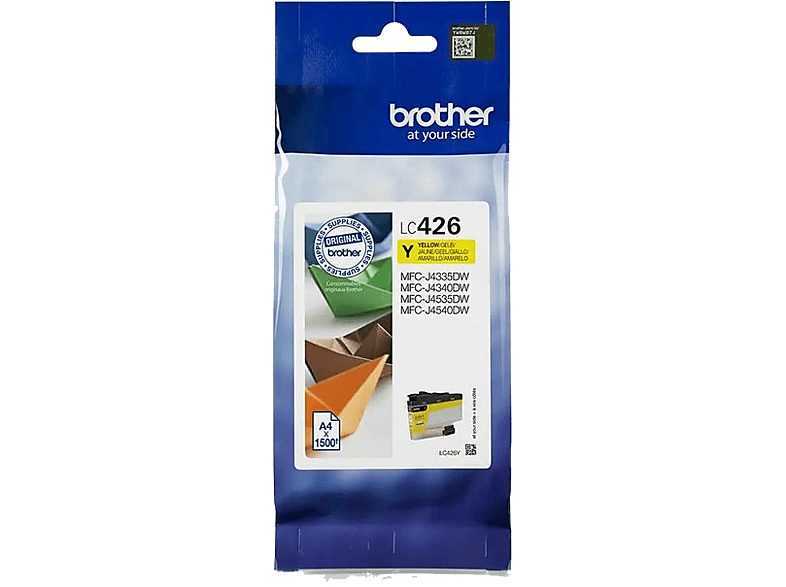 Brother LC426Y Compatible con Brother MFC-J4540DWXL Amarillo