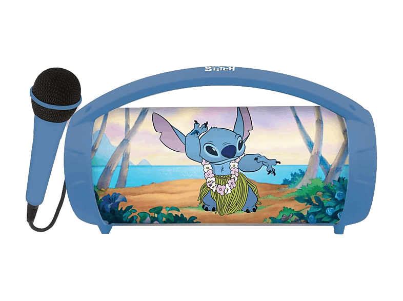 Lexibook BTP585DZ Stitch Bluetooth 3h Autonomía Micrófono Luminoso Azul