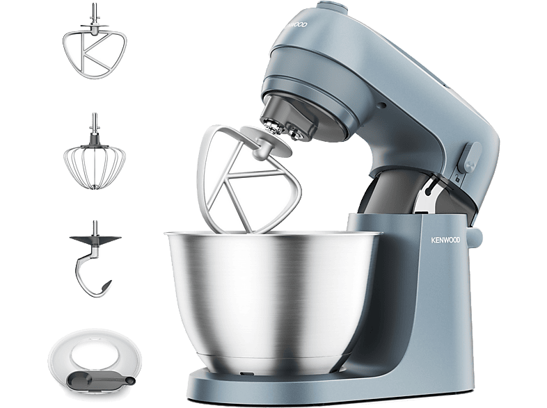 Amasador de repostería Kenwood Go KZM35.000GY 800 W 4 l 6 velocidades + Función Pulse Azul Tormenta