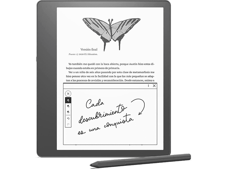 Amazon Kindle Scribe Para eBook 10.2 16 GB 300 ppp Wifi Lápiz básico Gris tungsteno