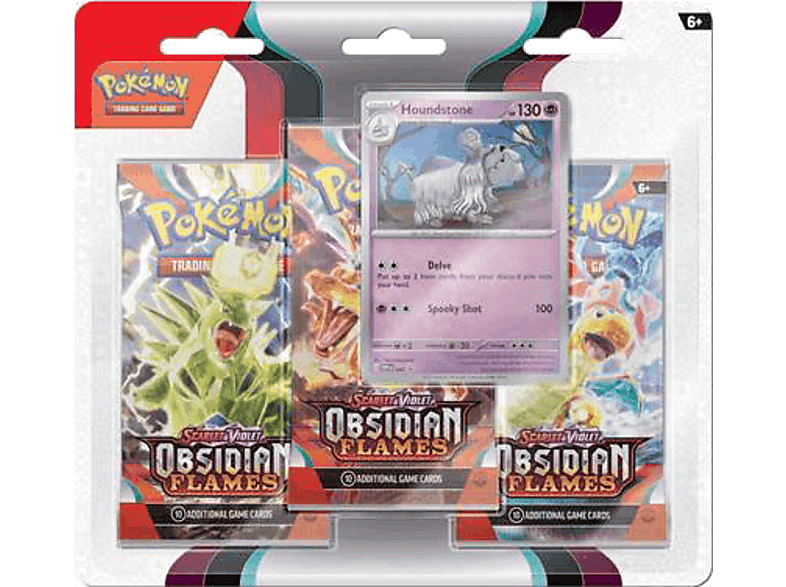Magicbox  Pokémon TCG: Scarlet & Violet Obsidian Flames - Booster 3 Unidades (Inglés)