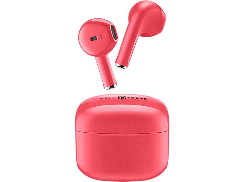 Music Sound BTMSTWSSWAGP De cápsula Bluetooth  Autonomía de hasta 20 h Rosa