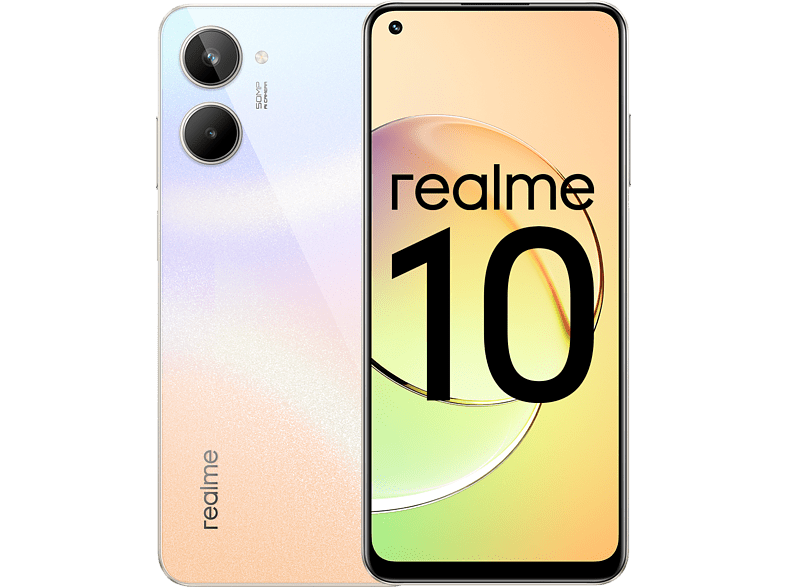 realme 10 Blanco multicolor 128 GB 8 GB RAM 6.4  Full HD+ MediaTek Helio G99  Octa Core 5000 mAh Android 12 Snow Cone