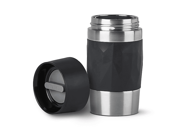 Tefal N2160110 0.3 l Funda de silicona Acero inoxidable Negro