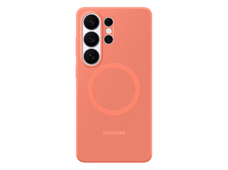 Samsung Para Galaxy S26 Ultra De Silicona Magnética Rojo