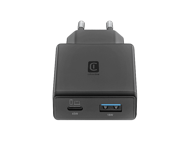 CellularLine Power Lite 65 W Universal Negro