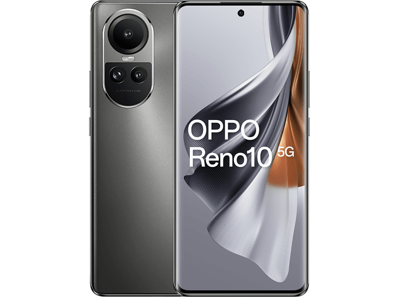 OPPO Reno10 5G Silvery Grey 256 GB 8 GB RAM 6.7 AMOLED Full HD+ Mediatek Dimensity 7050 5000 mAh Android 13