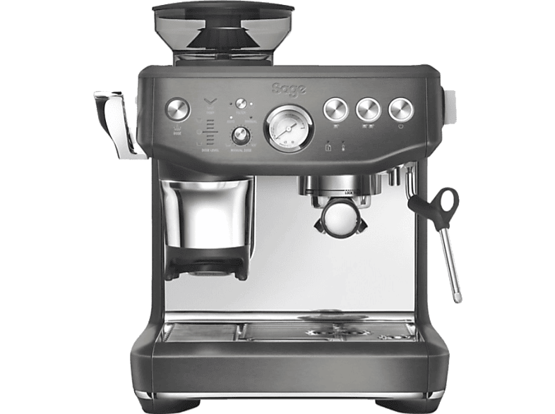 Sage SES876BST 9 bar 1850 W 16 Tazas Acero inoxidable negro
