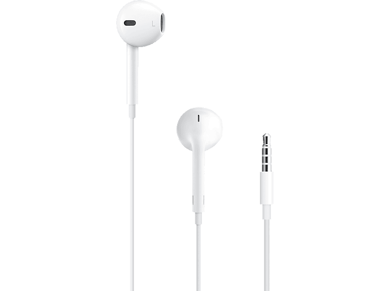 Apple EarPods Clavija de 3,5 mm Cable Conexión Lightning Micrófono Blanco