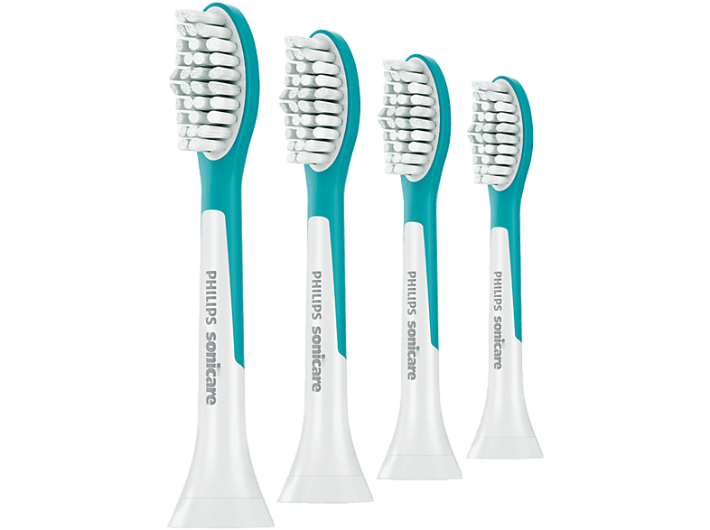 Philips Sonicare For Kids HX6044/90 x4 Cabezales de recambio Diseñado para niños +7 años Blanco