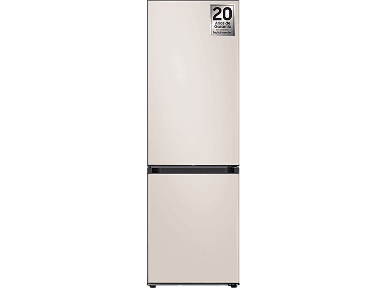 Samsung BESPOKE SMART AI RB34C7B5D39/EF No Frost 185.3 cm 344l All Around Cooling Metal Cooling WiFi Satin Beige