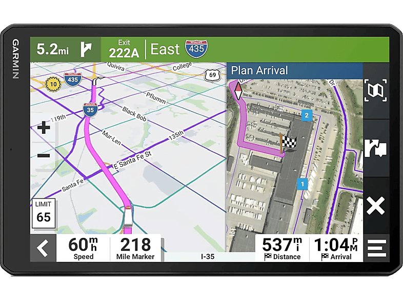 Garmin Dēzl™ LGV1010 Pantalla 10 táctil Para camión Autonomía 2h Negro