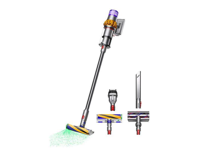 Dyson v15 Detect Absolute 240 W 60 min Inteligente y Potente 3 Modos Tecnología Láser Sensor Suciedad