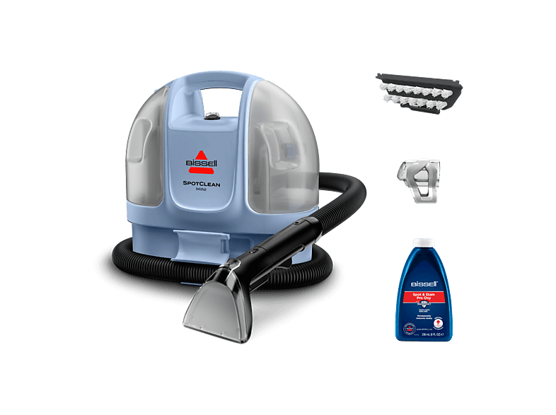 Bissell SpotClean Mini 330 W 40 min Autonomía 0.5 l Depósito de Agua 430 ml Depósito Agua Sucia Azul