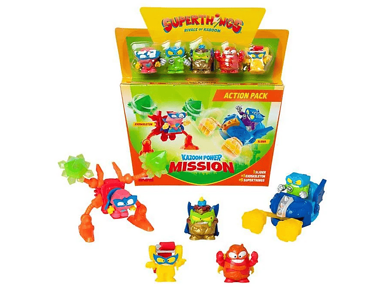 Magicbox Superthings: Kazoom Power Mission 5 Pack surtido