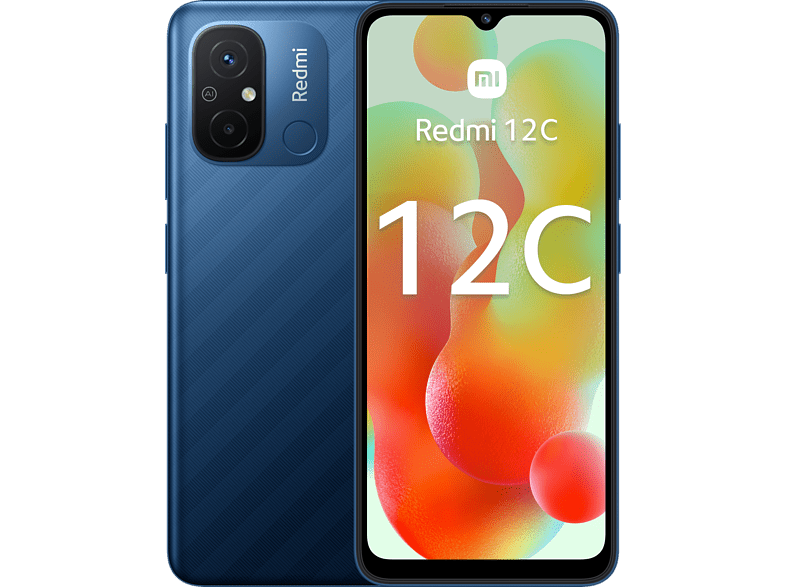 Xiaomi Redmi 12C Azul 64 GB 3 GB RAM 6.71 HD+ Dot Drop display MediaTek Helio G85 5000 mAh Android