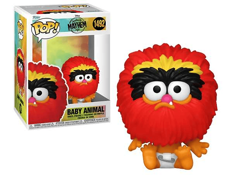 Figura The Muppets Mayhem - Baby animal Vinilo 9 cm