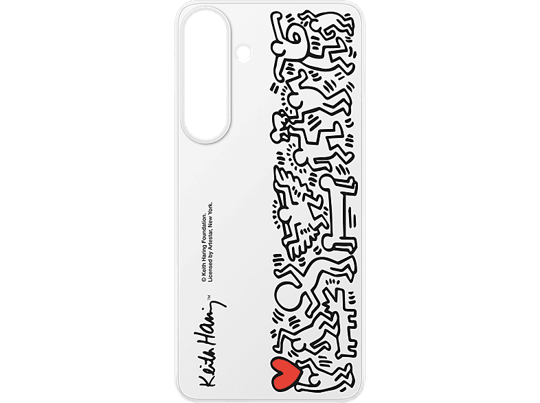 Samsung Flipsuit Para Samsung Galaxy S25 Plus Transparente con pegatina