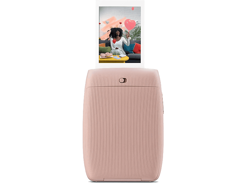 Fujifilm Mini Link 3 Exposición de 3 colores con OLED 800 × 600 puntos Impresión en 15 segs Rose Pink