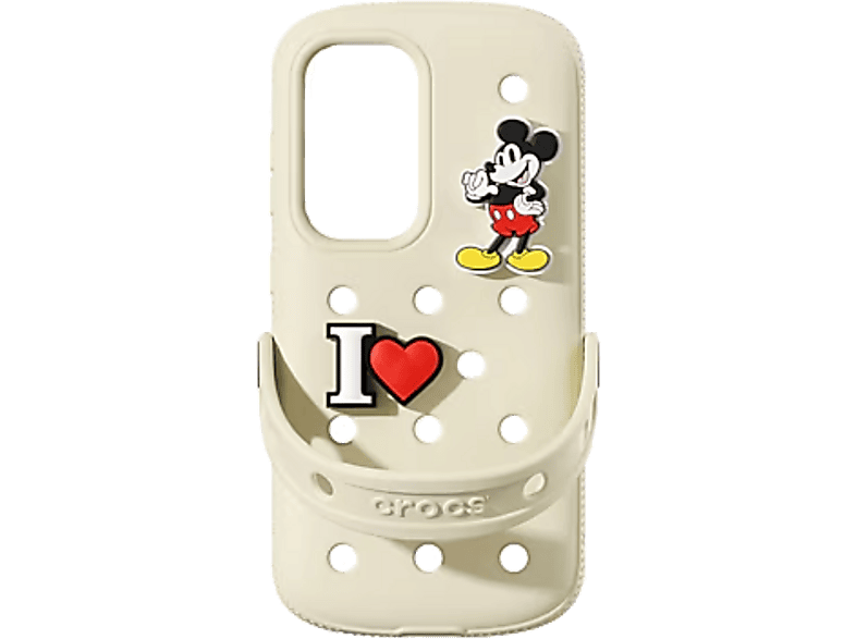 Samsung Crocs Case Para Samsung Galaxy S25 Silicona Amarillo