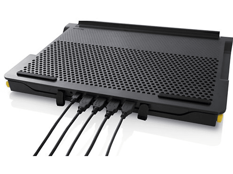 Targus Chill Mat™+ with 4-Port Hub 2 ventiladores Negro
