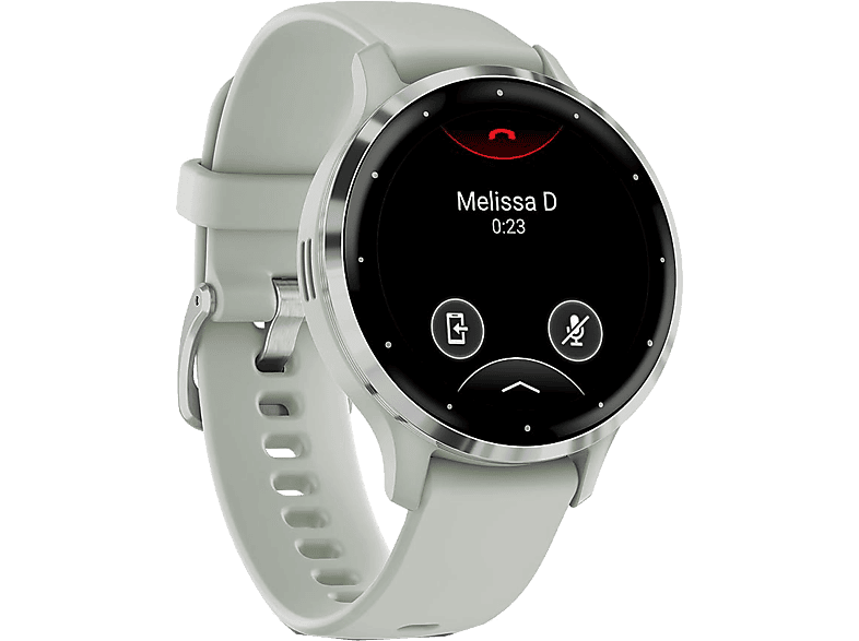 Garmin Venu 3S 18 mm 1.2 Autonomía 10 días +30 deportes Verde