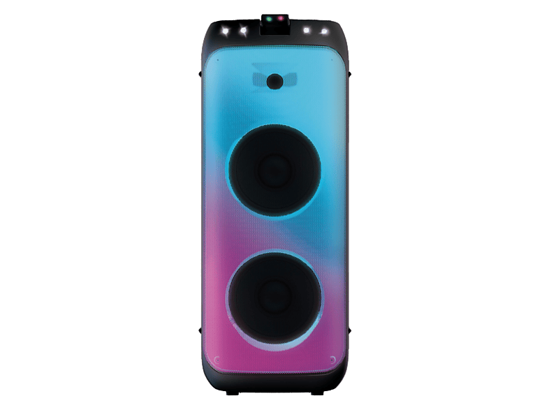 Vieta Pro Party 330 850 W Autonomía 14h Bluetooth Luces flashes y lásers sincronizados con música Negro