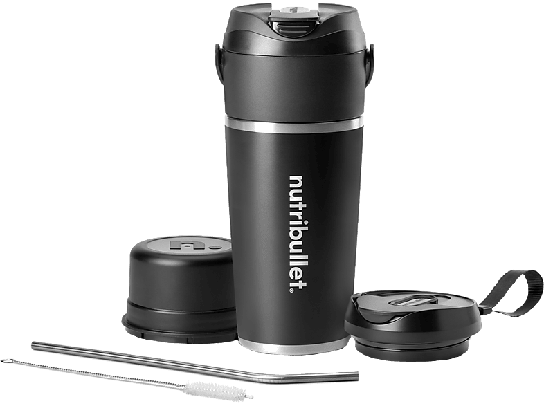 nutribullet FLIP 11.1 V 590 ml Sin BPA Portátil Carga USB-C Negro