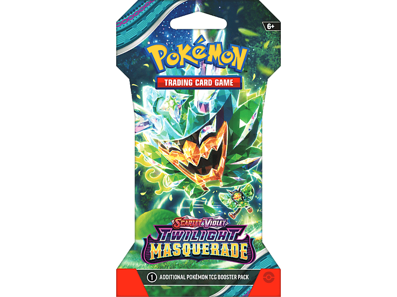 Magicbox Pokémon: Scarlet & Violet 6 - Twilight Masquerade: Sleeved Booster Aleatorio