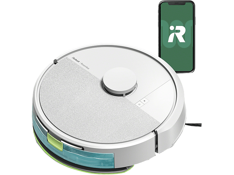 iRobot Roomba® 105 Combo Y311240 12.8V 200 ml Autonomía 2h Blanco