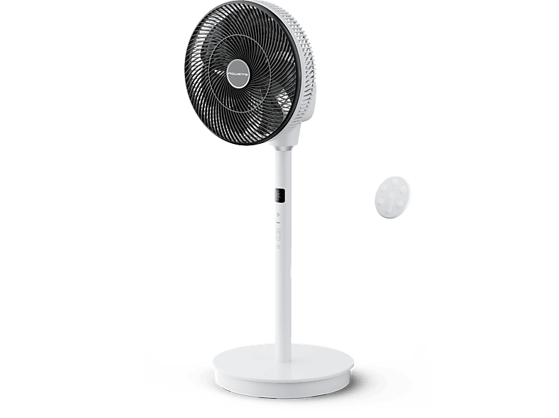 Rowenta Turbo Swift  36 W 20 velocidades Temporizador Silencioso Diseño compacto Mando a distancia Blanco